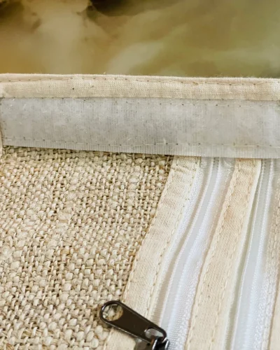 hemp men wallet zipper