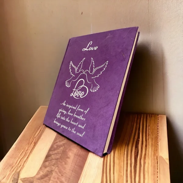 handmade paper diary