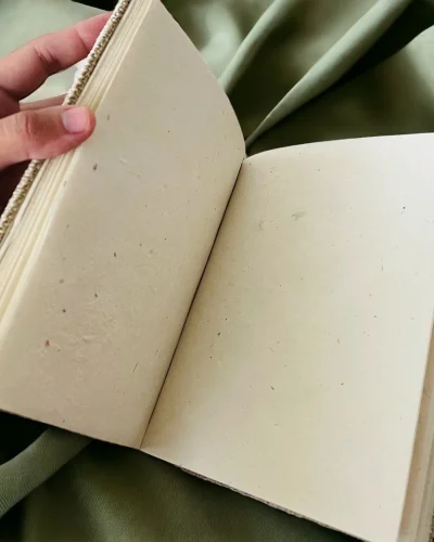handmade paper diary