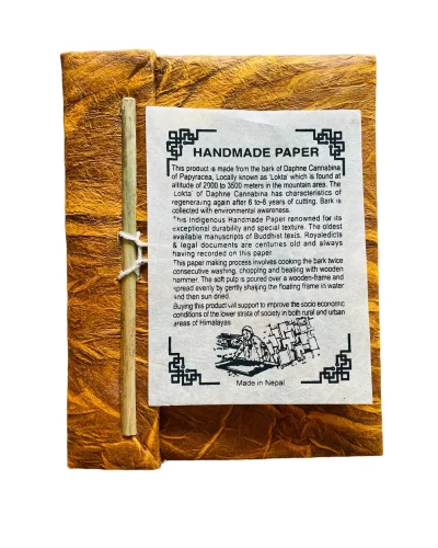handmade paper diary