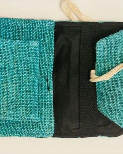 cyan tobacco pouch