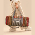 Colorful Himalayan Hemp Duffle bag