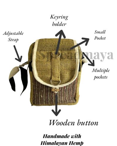 green eco-chic explore bag features