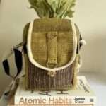 EcoChic Explorer Hemp Side Bag: Sustainable, Stylish, and Spacious - Multiple Colors