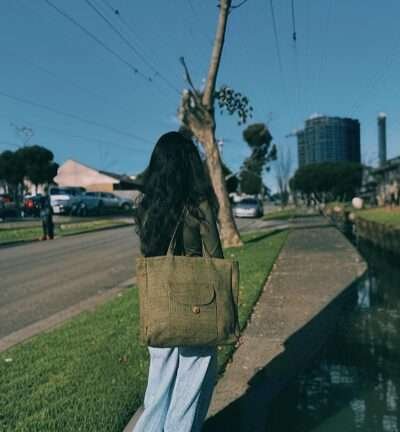 hemp tote bag