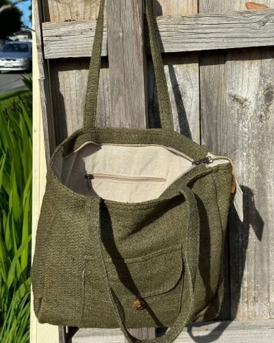 hemp tote bag inner