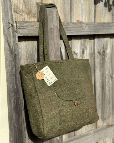 hemp tote bag