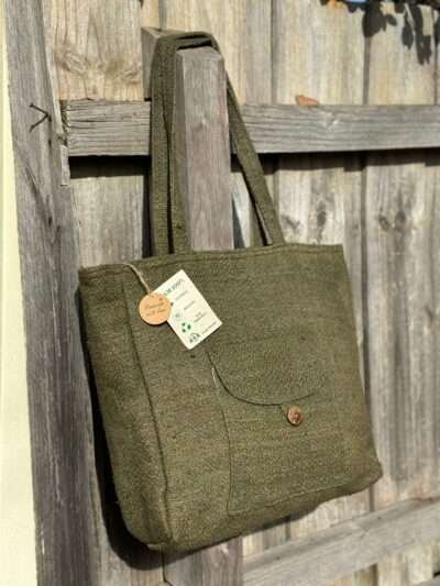 hemp tote bag