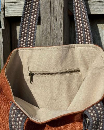 tote bag inside