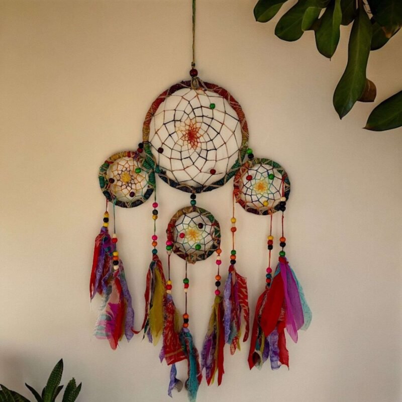 Boho decor handmade dreamcatchers
