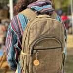 The Earthbound Backpack - Handmade in Nepal, Spacious & Ideal for Work or Travel