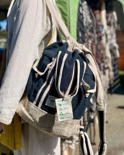 Drawstring bag Black