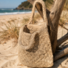 hemp beach tote bag