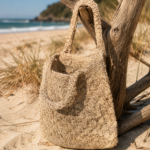 Handcrocheted Hemp Beach Tote Bag