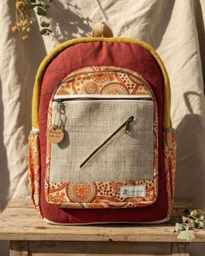 colortrail hemp backpack