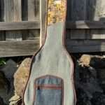 Mushroom Hemp Guitar Bag - Handmade Eco Music Cover for Protection