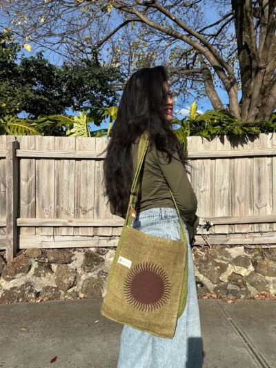 sun cross body bag