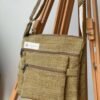 Hemp cross body bag front