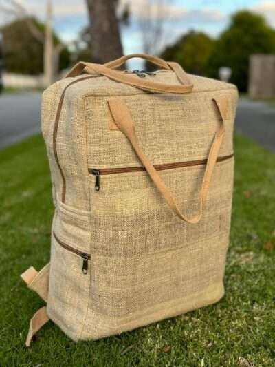 premium hemp backpack