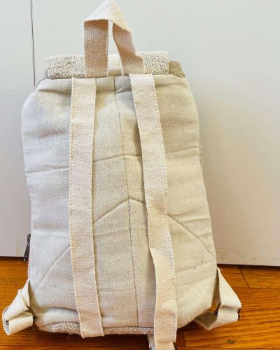 back side of coral breeze mini backpack