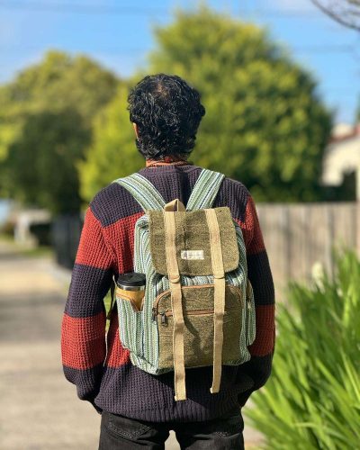 stylish hemp urban hippie bag