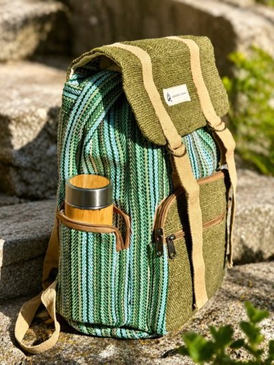 eco hemp urban backpack