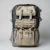 Large Hemp Travel Bag with Raincover - Spacious, Multi-Pockets & Adjustable Strap