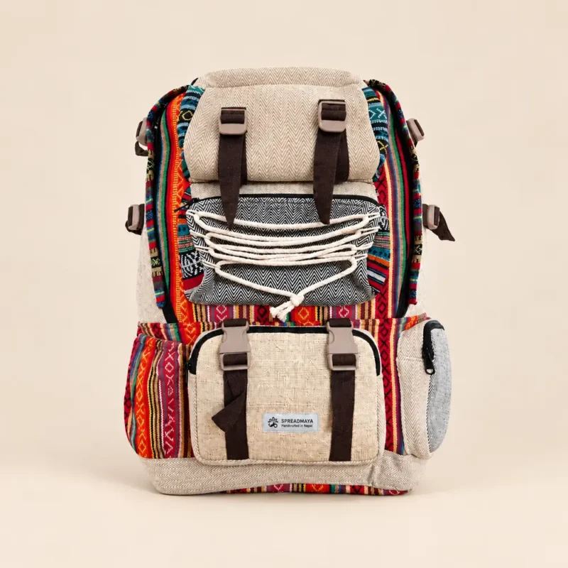large-hemp-travel-backpack-front