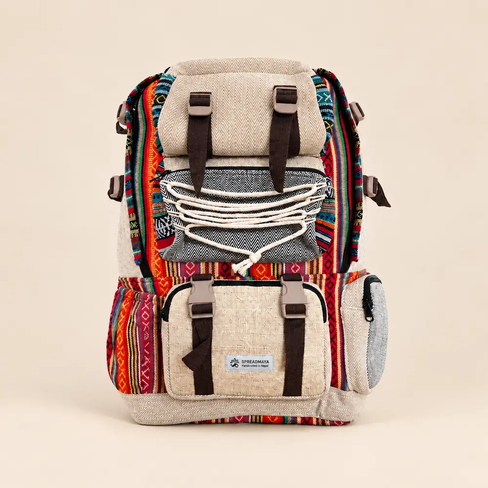 large-hemp-travel-backpack-front