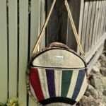 Sunrise Round Side Bag | Unique Hemp Made Purse