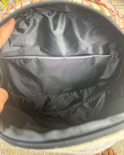 laptop compartment inside shamanic drum bag
