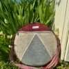 multicolor shamanic drum bag front