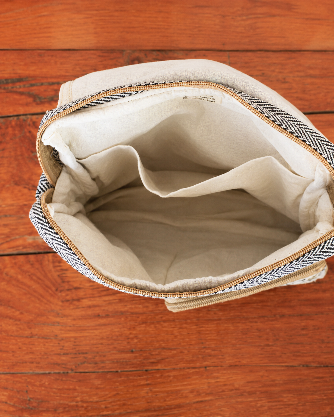 Shroom Hemp Side Bag - Handmade Eco Festival Purse - Designed in Australia - Image 4