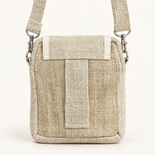 Hemp beige side back back