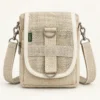 beige hemp side bag
