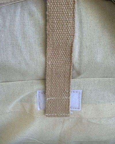 inside a backpack