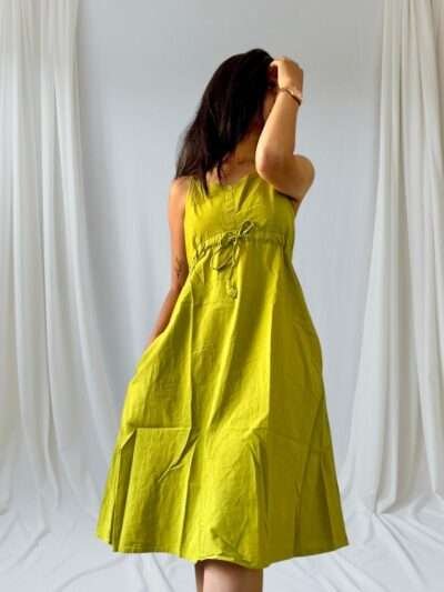 Himalaya Breeze dress lime green