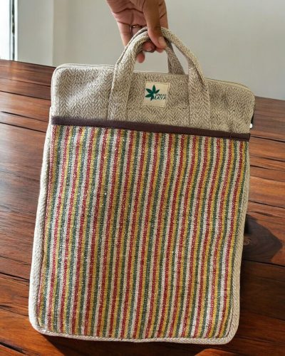 Eco Blend Laptop Sleeve made from hemp and cotton fiber