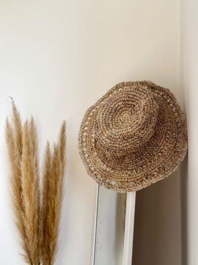 Crochet Hemp Hats