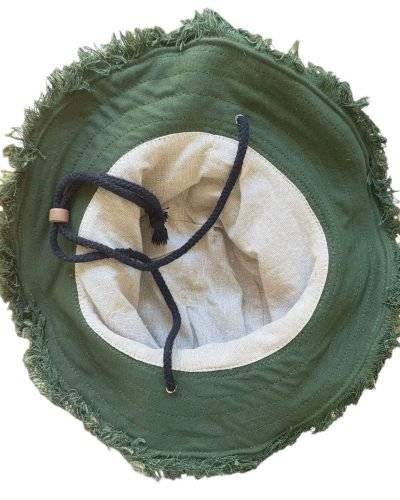 inner view of green cruiser hemp hat