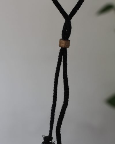 drawstring of a hat