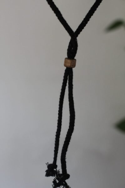 drawstring of a hat