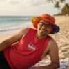 rainbow rim wide brim hats for men