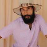 Beige Bordered Hemp Safari Hat – Wide Brim