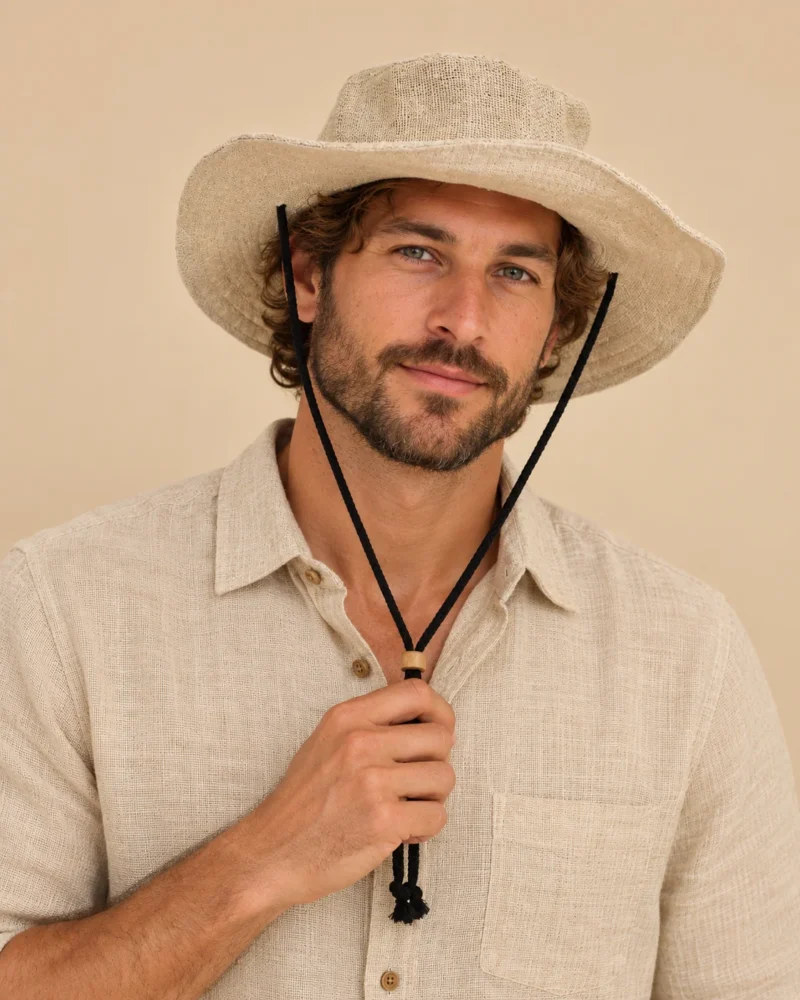 SpreadMaya_Ellie_Natural_Hemp_Hat_Front