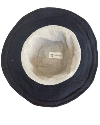 inner view of black ktm safari hemp hat