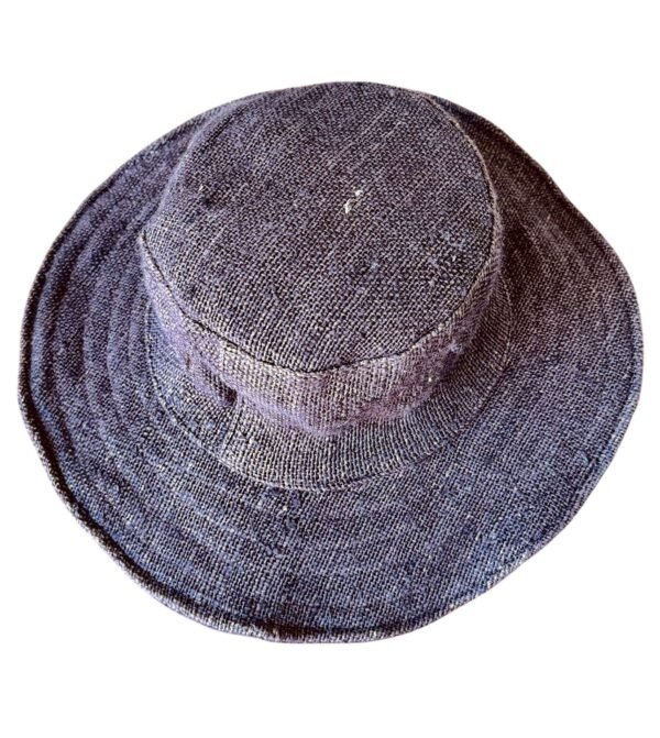 brown hemp hat