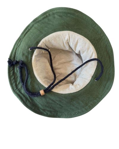 Green KTM safari hat with drawstring