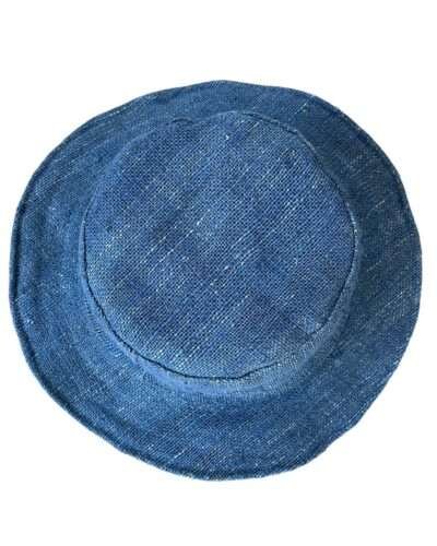 navy blue hemp hat