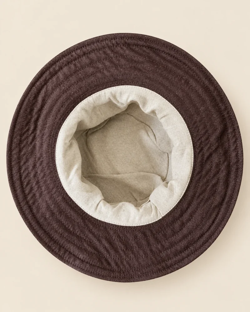 spreadmaya-brown-hemp-hat-interior